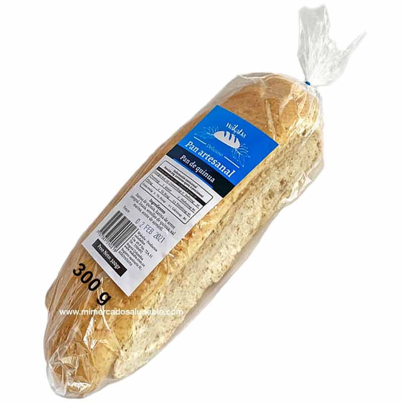 Pan de Quinua Artesanal 300 gr Wakaba