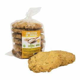 Galletas Arroz Ajonjolí paq 6 uni Naruna