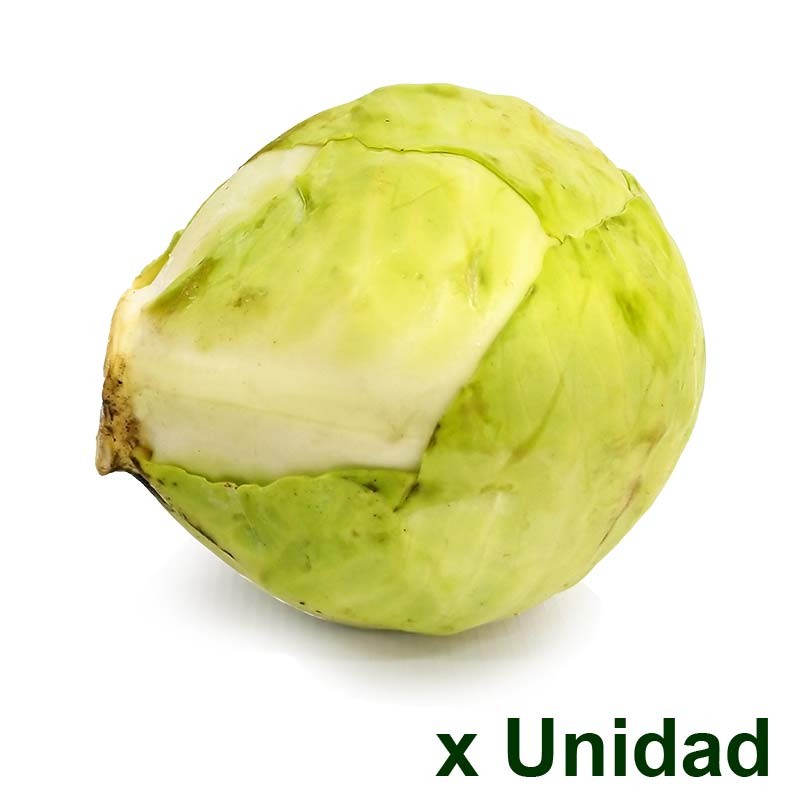 Repollo Blanco orgánico unidad