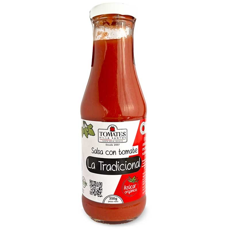 Salsa Tomate Tradicional tipo Ketchup 350 gr VILLA SANTOS