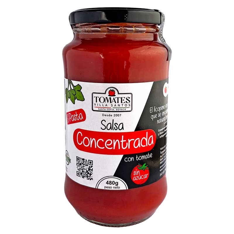 Pasta de Tomate Concentrado 480 gr Villa Santos