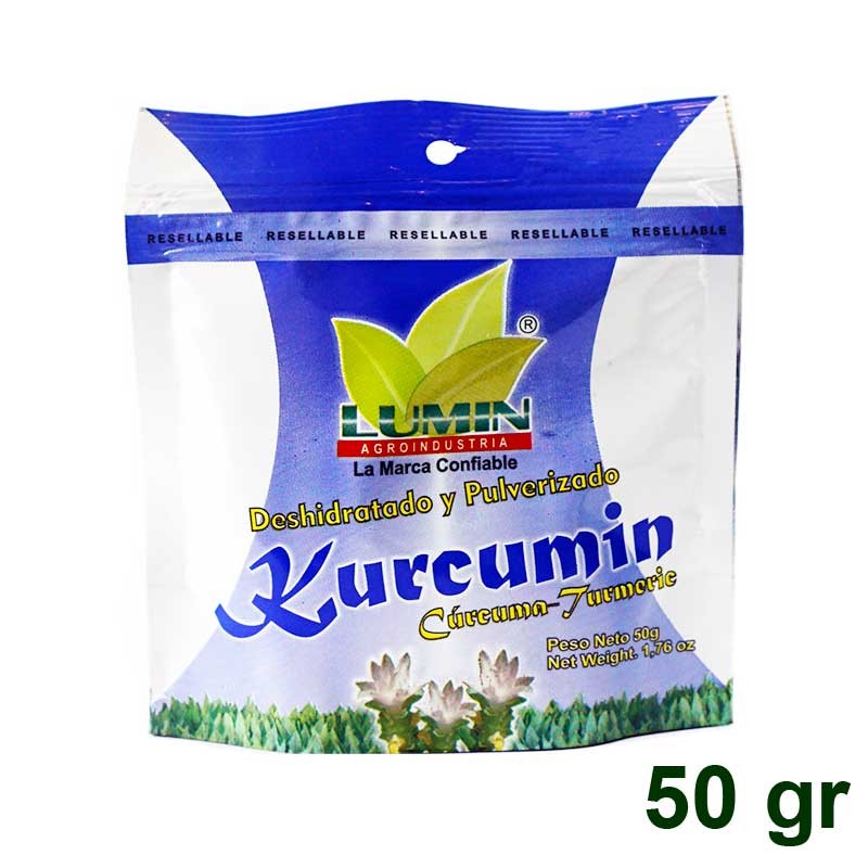 Cúrcuma en Polvo sobre 50 gr Lumin