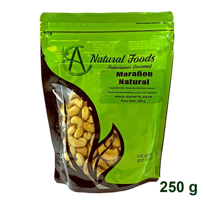 Nuez de Marañon 250 gr Natural Foods Sin tostar