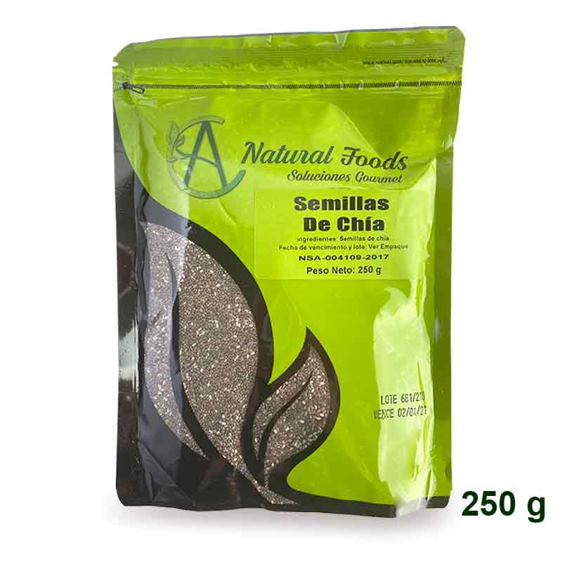Semillas de Chia 250 gr Natural Foods
